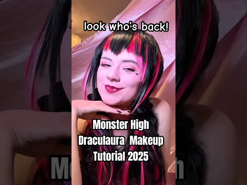 Monster High Draculaura Tutorial by Emma KittiesMama 2025