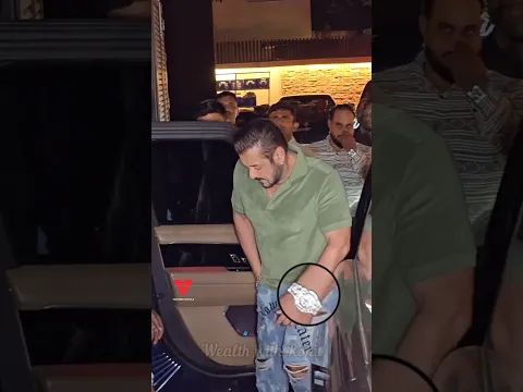 Salman Khan Exclusive Diamond-Studded Watch Price #salmankhan #audemarspiguet #shorts