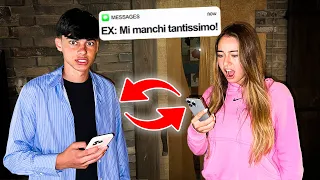 IO E IL MIO RAGAZZO CI SCAMBIAMO IL TELEFONO PER 24 ORE! *tradimento*