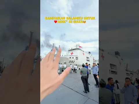 KAPAL INDONESIA UNTUK P4L3ST1N3!🤍🍉