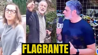 VOLUNTÁRIO VAI PRA CIMA DE JORNALISTAS DA GLOBO