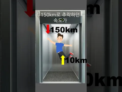 엘리베이터 추락하면 반드시 이렇게 하세요 (점프하기?)