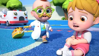 Wheels On The Ambulance | Kids Cartoons and Nursery Rhymes