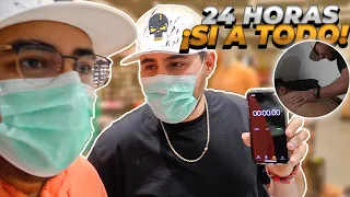 24 HORAS DICIENDOME QUE SI A TODO (COMPA ROSH)