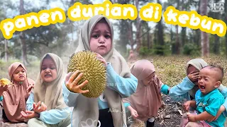 MAKAN DURIAN DI KEBUN NYA LANGSUNG BIKIN NGILER 😍😍