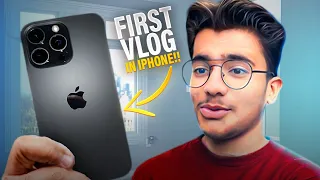 First vlog on my new iPhone 🥵 | camera results | Janibhaivlogs
