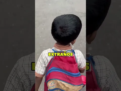 Este Niño Se Avergüenza Por Llevar Un Bolso Roto 💔❤️‍🩹 #historiasreales