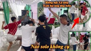 Hoàng Em Thể Hiện Điệu nhảy Thoát Vị SoLo Với Các Cụ Tại Đám Cưới Hiếu Khểnh Quá Đẳng Cấp