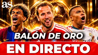 BALÓN DE ORO 2026 EN DIRECTO | ALFOMBRA ROJA y reacciones en vivo: ¿Lamine ganará?