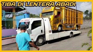 Proses penurunan giga extreme boss galak di markas Lumajang