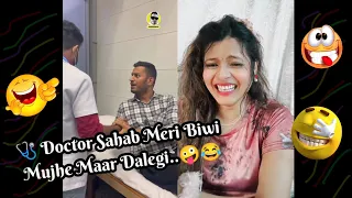 😂 Doctor Sahab Mujhe Bacha lo 😁🤪 #joytimisty #comedy