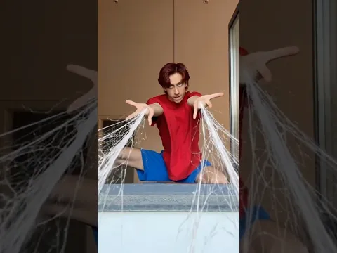 لدغة عنكبوت جعلتني سبايدرمان! 😱🕷️❤️ #الإمارات #ترند #فايرل