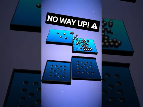A one-way trap in Patience Balls 💀 #gaming #indiegame #games