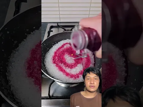 membuat pop corn dengan satu biji ‼️
