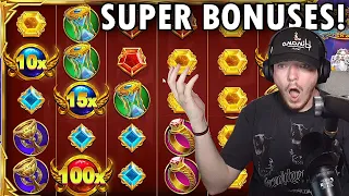SUPER BONUSES ONLY on GATES OF OLYMPUS SUPER SCATTER!