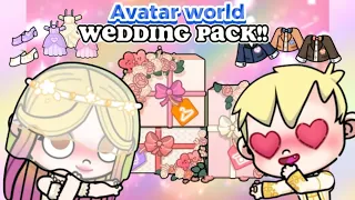 AVATAR WORLD WEDDING PACK💍✨💖 | Avatar World New Update | Toca Life World