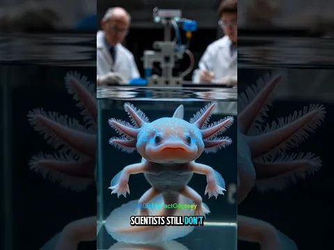 This Creature Shouldn’t Exist… But Science Can’t Explain It #Axolotl #ScienceFacts #AnimalFacts