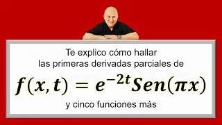 Derivadas parciales | Ej. 1 → 6 #julioprofe