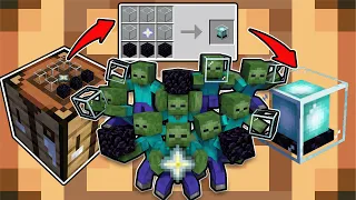 あなたの作業台にもきっと彼らはいるハズです。/ They must be on your workbench too. 【Minecraft Animation】