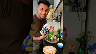 😱10 Cheese Slices+Liquid Cheese+Mozzarella Cheese🧀Pizza Making Challenge Accepted | Nik's Kitchen