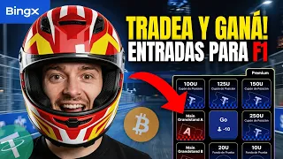 NUEVA CAMPAÑA EN BINGX PARA GANAR DINERO y ENTRADAS DE F1 🔥