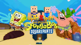 Jadi Upin & Ipin Ke Dunia Spongebob Di Minecraft !!!