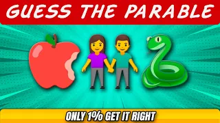 GUESS THE PARABLE with EMOJIS | TEST YOUR BIBLE KNOWLEDGE - Bible Quiz🙏❤️