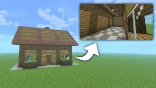 How To make a beautiful house in Minecraft😍 | Axo artic pie