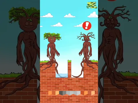 Tree water helping 🌴#shorts #cartoon #story