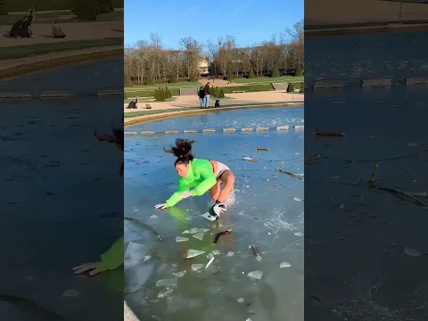 Quand ta session de patin ⛸ se passe pas comme prévu 🙄🥶
