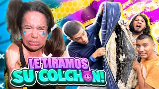 🔥BROMA A TEVEA LE ROBAMOS SU COLCHON🔥