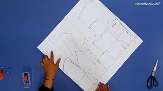 اموزش دوخت لباس دکلته با الگو