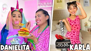 CAMBIO DE CUERPO CON DANIELA POR 24 HORAS 😱👜 | Karla Bustillos