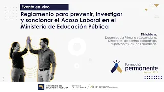Reglamento para prevenir, investigar y sancionar el Acoso Laboral