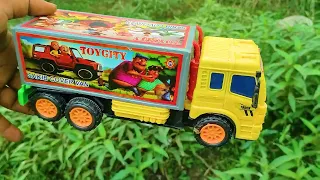 ASMR 8 minutes of satisfying unboxing, Ambulance Garbage Trucks Model Cars ASMR ☆ Toys Review