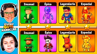 Me Enfrenté al Niño en Stumble Guys Hardcore... 😱