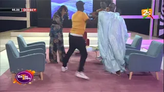 VOICI LE FILM DE LA BAGARRE ENTRE OMARO ET AMDY MIGNON EN DIRECT DANS L'EMISSION ENTRE-TEMPS