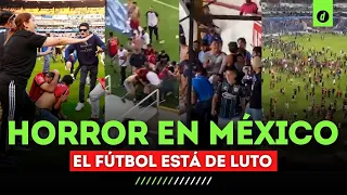 IMÁGENES de BATALLA CAMPAL entre delincuentes en el Querétaro vs Atlas