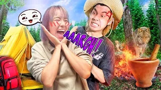หนูxบอส สองต่อสองในป่าลึก  !! (ทำเมนู18บวก โจ๊ะๆแจ๊ะๆ)