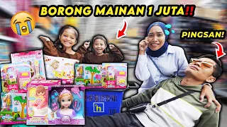 BELANJA BULANAN SESUAI ISI AMPLOP!! ALUNA DAN AMANDA MALAH BORONG MAINAN!!