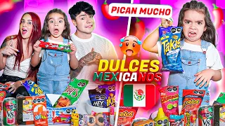SALOMÉ PRUEBA DULCES MEXICANOS😱🇲🇽 Carlos & Adri