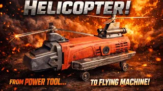 CRAZY DIY HELICOPTER!!