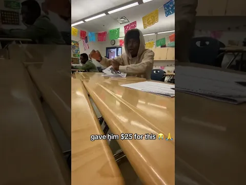Mane acting like his spider man in class ended up falling #trending #youtubeshorts #funny #clip