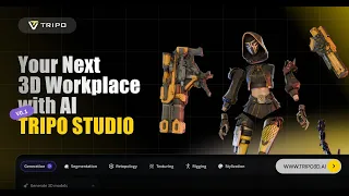 Introducing Tripo Studio: Your Next 3D Workspace with AI