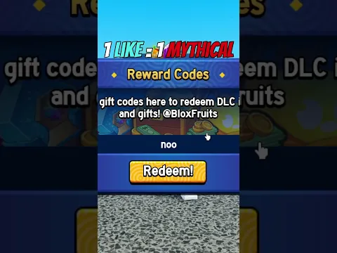 OMG NEW CODE 🤗 Blox Fruits #bloxfruits