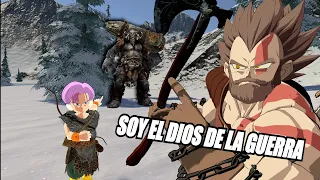 VEGETA EL DIOS de la GUERRA en GOD OF WAR