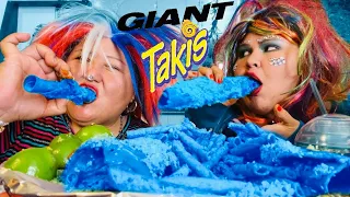 DIY GIANT TAKIS BLUE