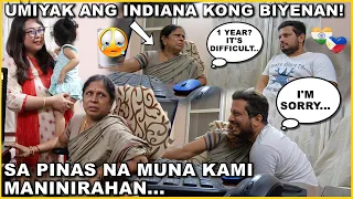 SA PINAS NA MUNA MANINIRAHAN! UMIYAK ANG INDIANA KONG BIYENAN! 😔