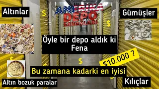 Öyle bir depo aldık ki Altınlar gümüşler Kılıçlar