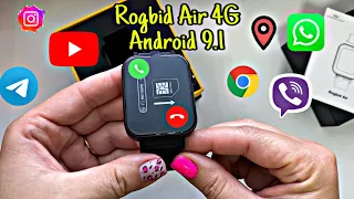 Android Smart watch Rogbid Air with SIM card (4G LTE) unboxing & review